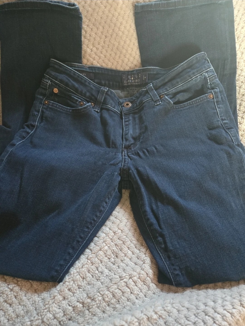 Lucky Brand Lolita Bootcut Jeans Size 4/27 R EUC